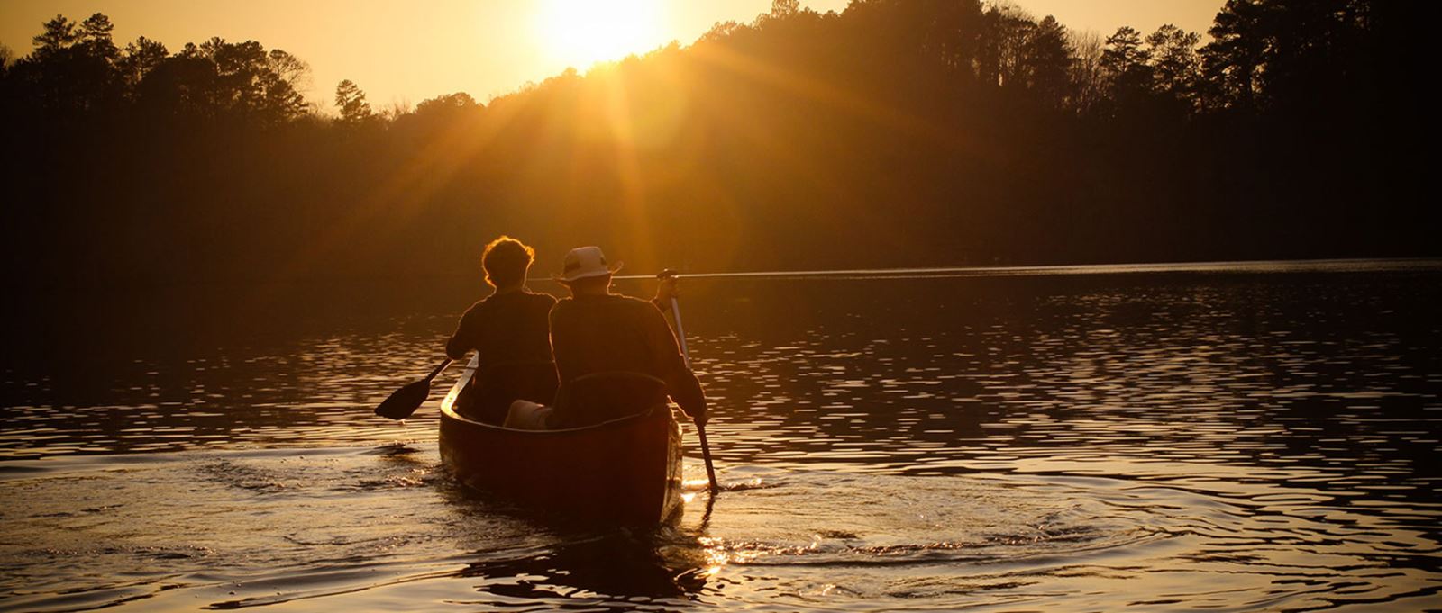 Sunset paddling tour, Hampshire
